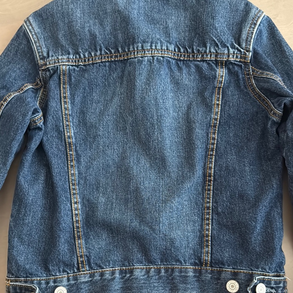 GAP Blue Denim Jacket Girls M - Picture 4 of 4
